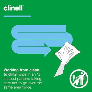 Clinell Universal Disinfectant Wipes x 120 2 Clinell Universal Disinfectant Wipes x 120 - Image 2