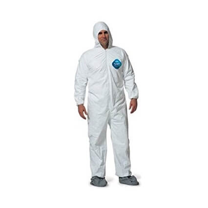 Tyvek® Elasticated Hooded Coveralls – All Sizes 1 Tyvek® Elasticated Hooded Coveralls – All Sizes