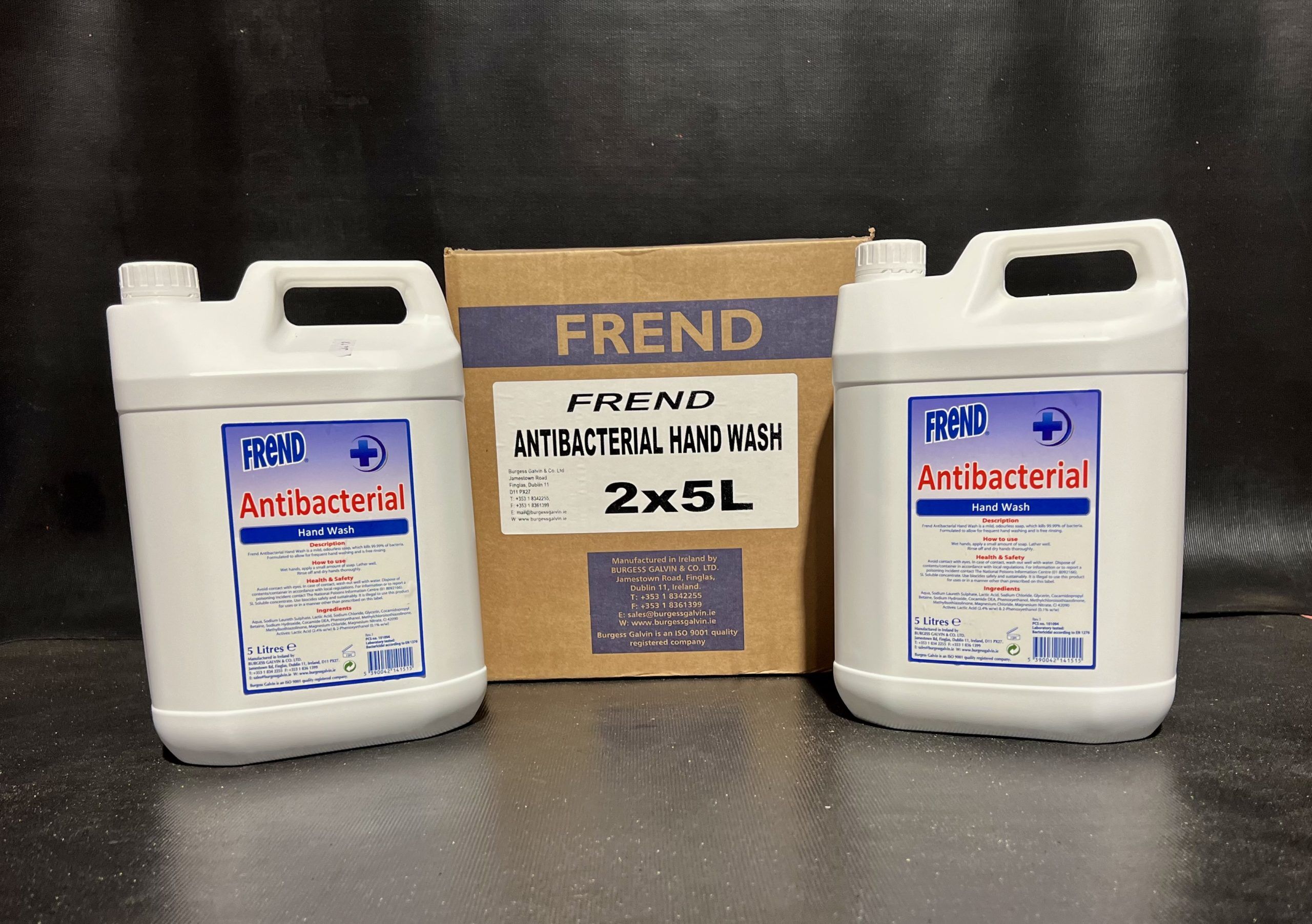 Frend Antibacterial Hand Soap (2×5 litre) 2 Frend Antibacterial Hand Soap (2×5 litre) - Image 2