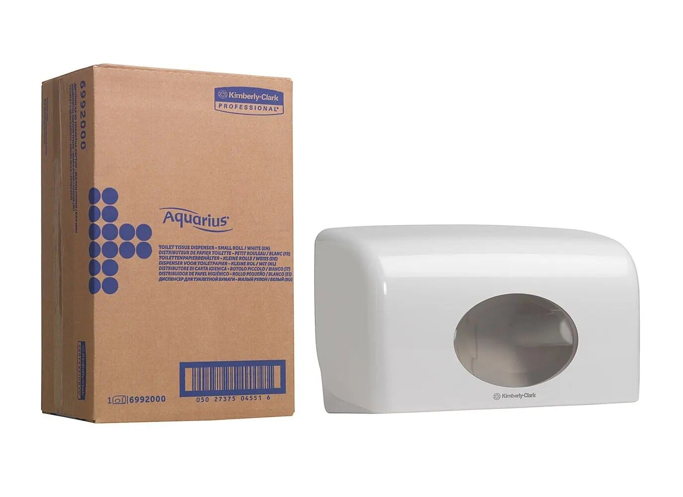 KC Aquarius™ Small Roll Double Toilet Roll Dispenser 6992 1 KC Aquarius™ Small Roll Double Toilet Roll Dispenser 6992