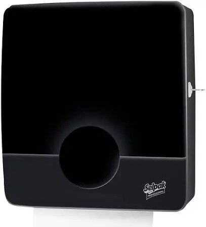 Selpak Black Hand Towel Dispenser 1 Selpack Black Hand Towel Dispenser
