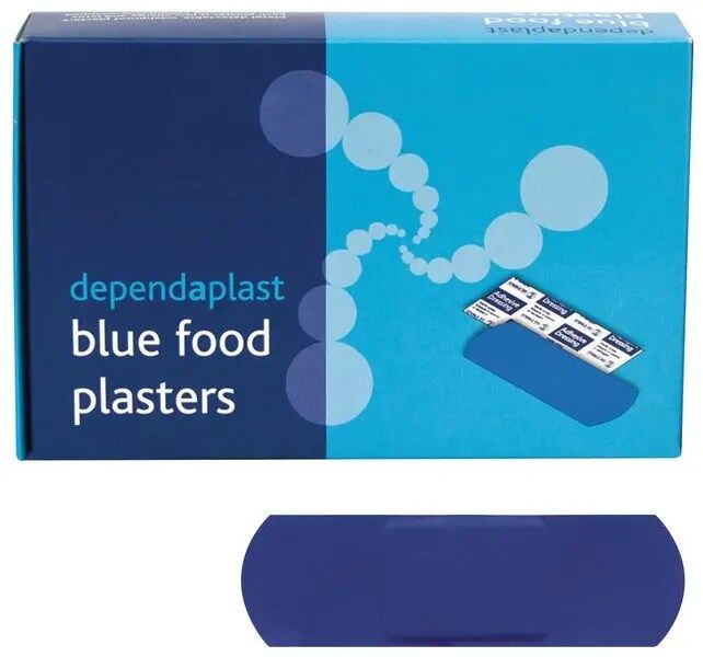 Dependaplast Blue Plasters 7.5 x 2.5cm 1 Dependaplast Blue Plasters 7.5 x 2.5cm