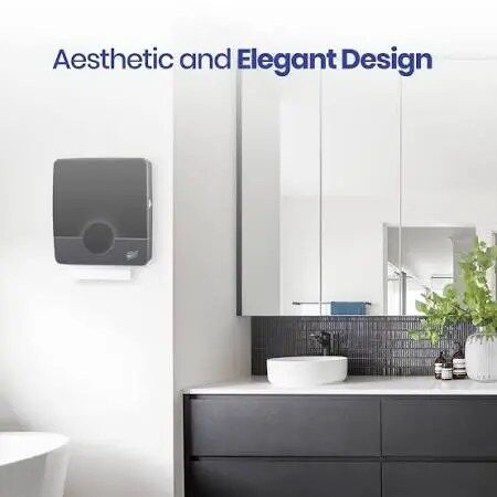 Selpak Black Hand Towel Dispenser 2 Selpak Black Hand Towel Dispenser - Image 2