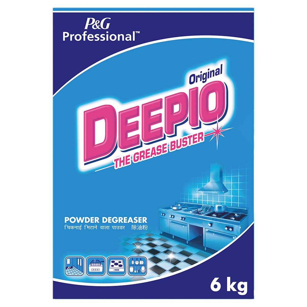 Deepio Greasebuster Powder, 6kg 1 Deepio Greasebuster Powder, 6kg