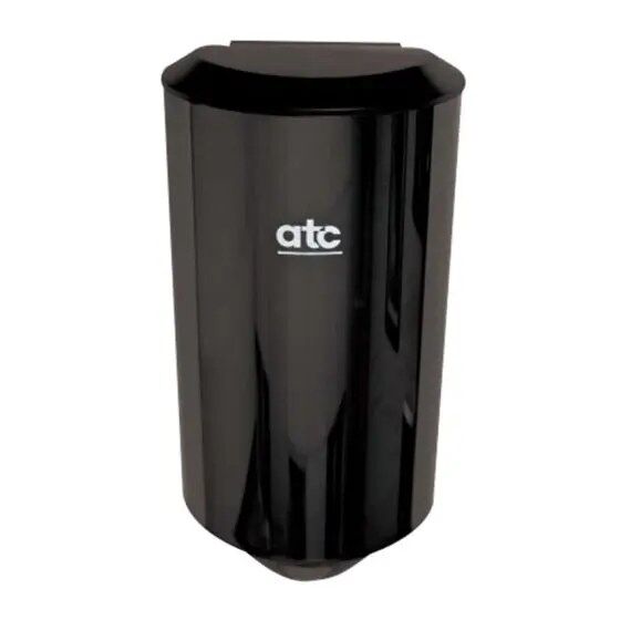 ATC Cub High Speed Hand Dryer 500-1150W - Black - Z-2651BL 1 ATC Cub High Speed Hand Dryer 500-1150W - Black - Z-2651BL