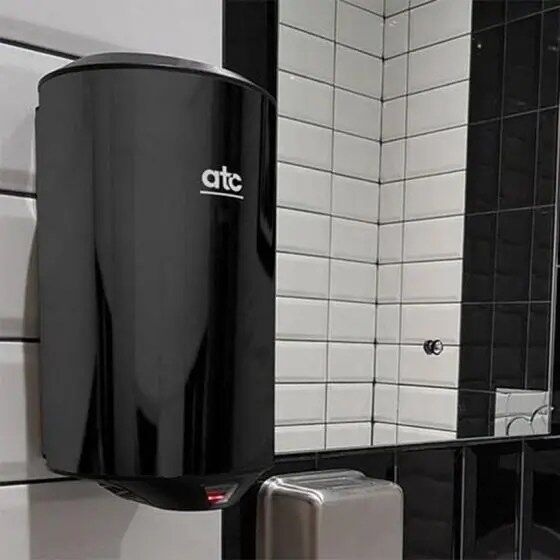 ATC Cub High Speed Hand Dryer 500-1150W - Black - Z-2651BL 2 ATC Cub High Speed Hand Dryer 500-1150W - Black - Z-2651BL - Image 2