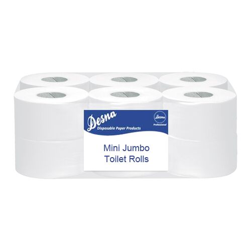 Desna Mini-Jumbo Toilet Rolls 12pk